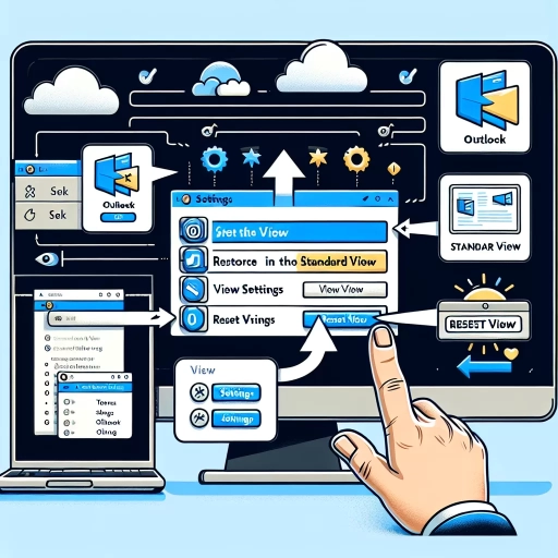 how to change outlook view back to normal