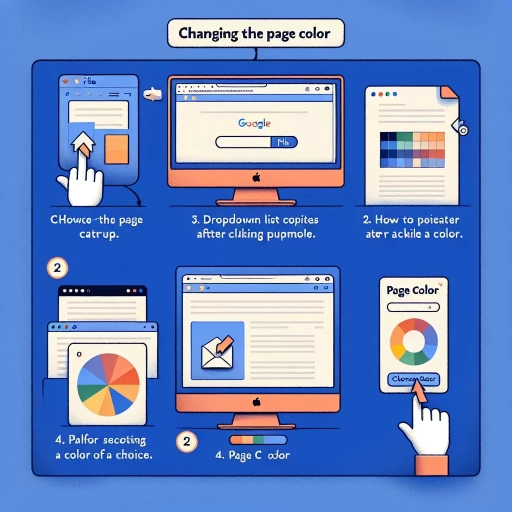 how to change page colour on google docs