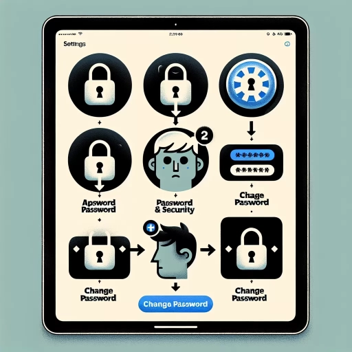 how to change password on ipad