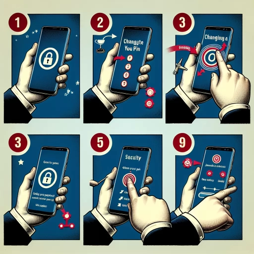 how to change pin on samsung phone