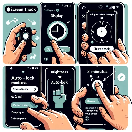 how to change screen timeout on iphone