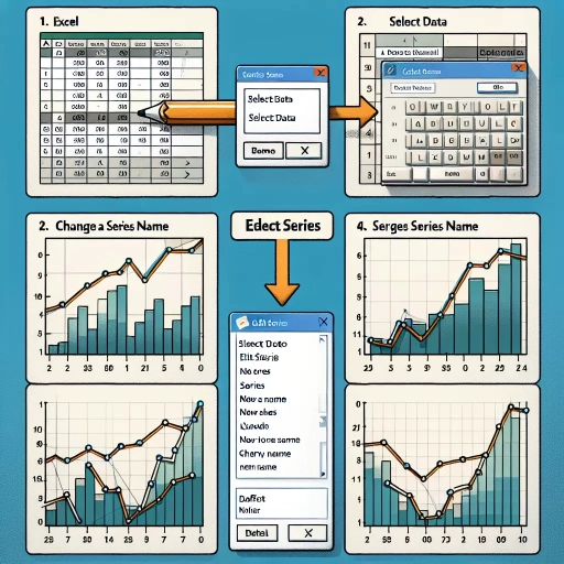 how to change series name in excel