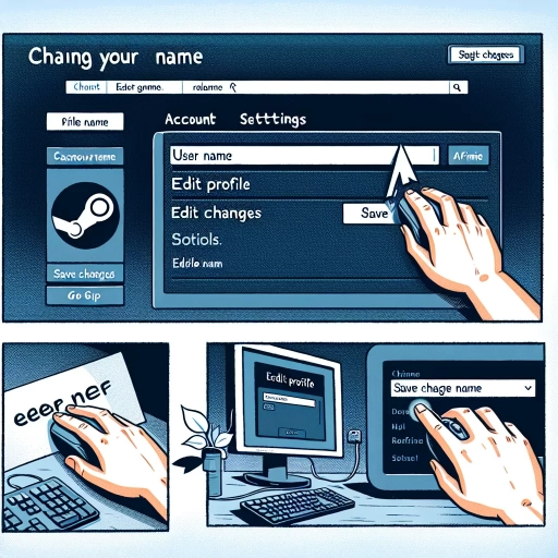 how to change steam name