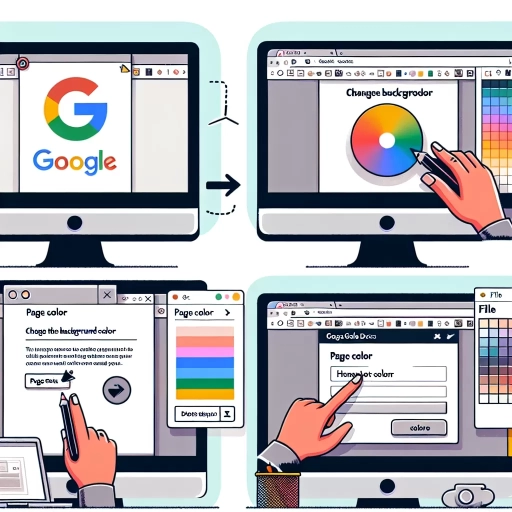 how to change the background colour on google docs