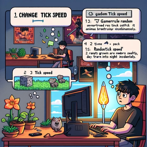 how to change tick speed minecraft java