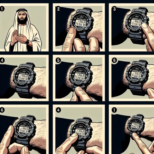 how to change time on g shock