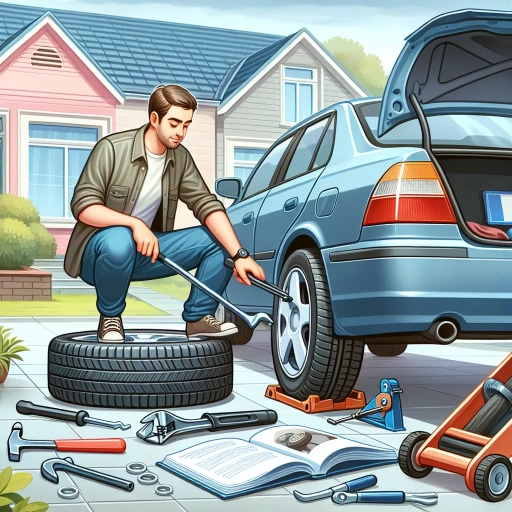 how to change tires at home