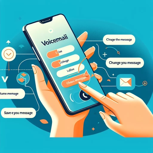 how to change voicemail message