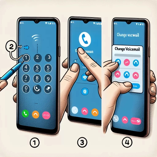 how to change voicemail on samsung