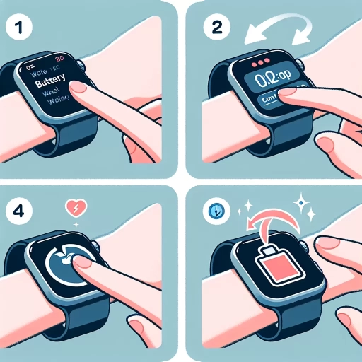 how to check apple watch battery