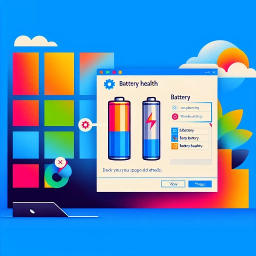 how to check battery health windows 11