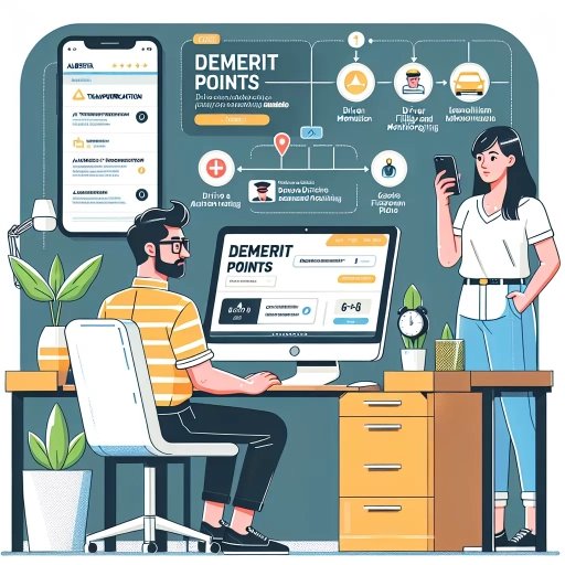 how to check demerit points alberta