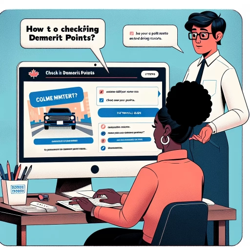 how to check demerit points manitoba