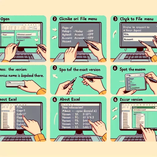 how to check excel version