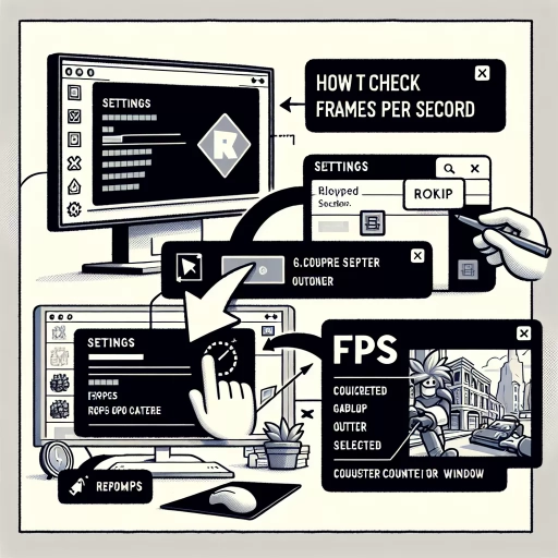 how to check fps on roblox