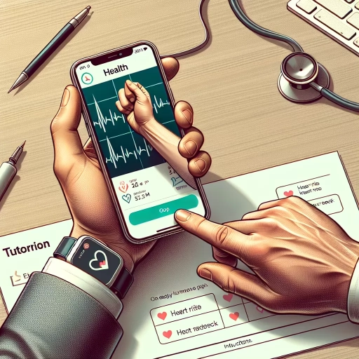 how to check heart rate on iphone