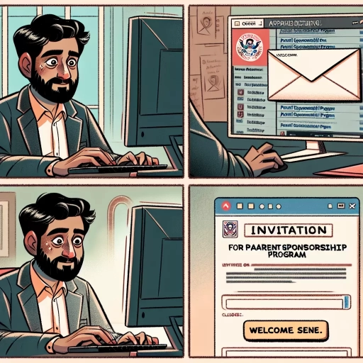 how to check if you are invited for parents sponsorship