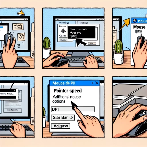how to check mouse dpi