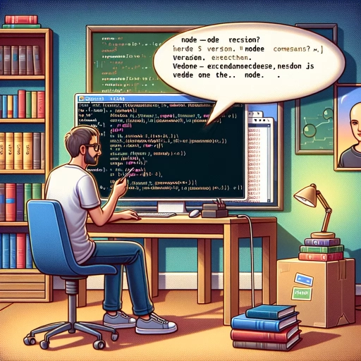 how to check node version
