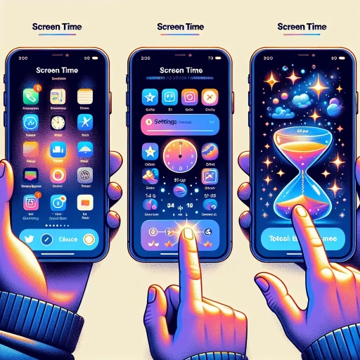 how to check screen time on iphone