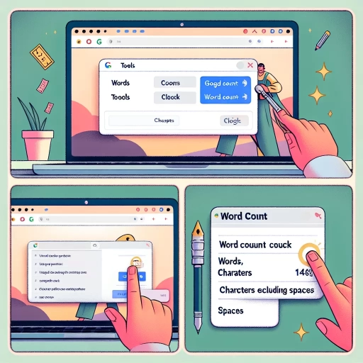 how to check word count on google slides