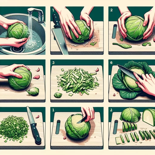 how to chop cabbage