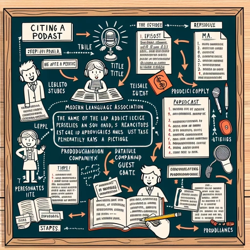 how to cite a podcast mla