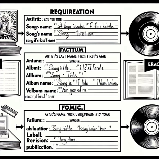 how to cite a song mla