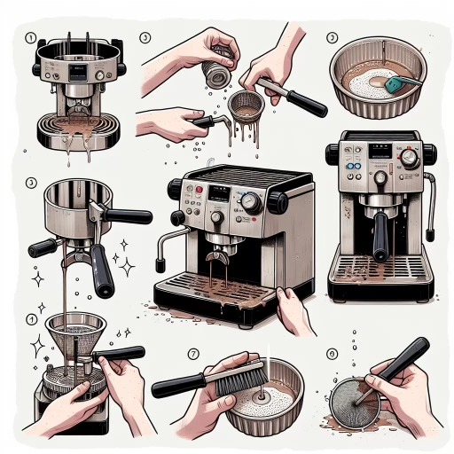 how to clean a breville espresso machine