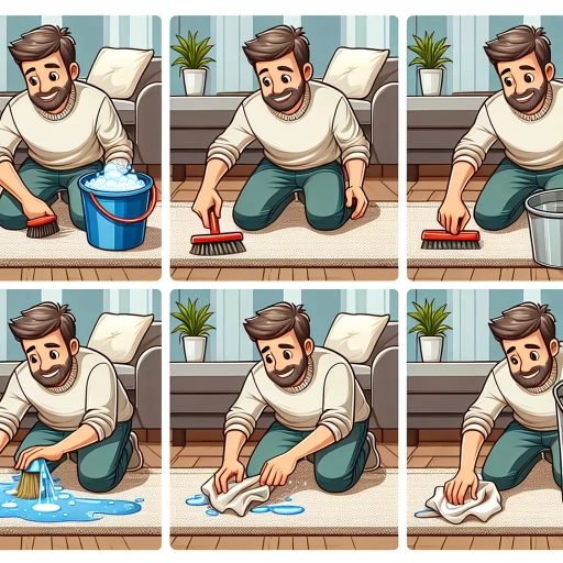 how to clean a carpet by hand