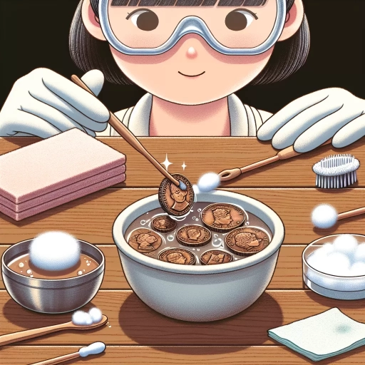 how to clean a coin