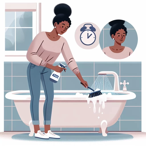 how to clean a dirty bathtub without scrubbing