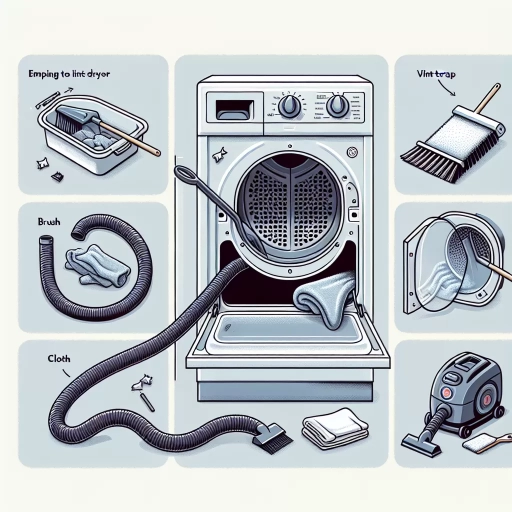 how to clean a dryer