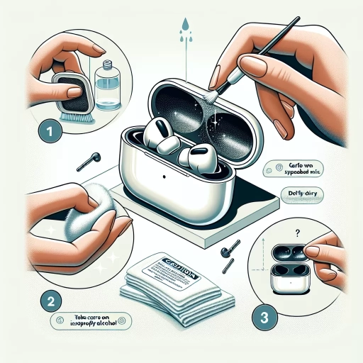 how to clean airpods pro