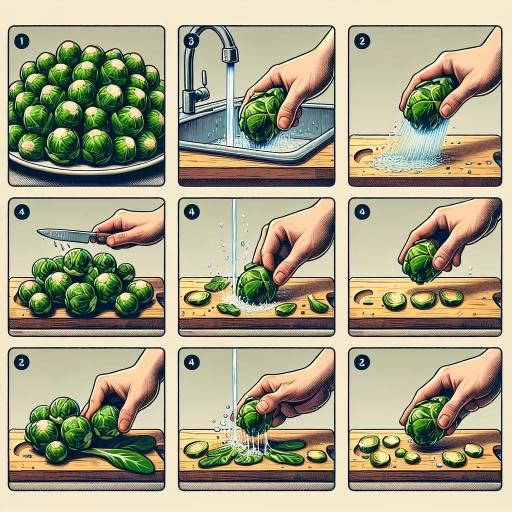 how to clean brussel sprouts