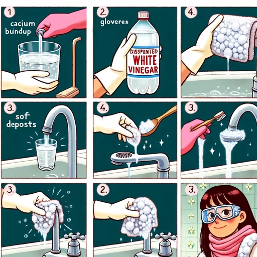 how to clean calcium buildup