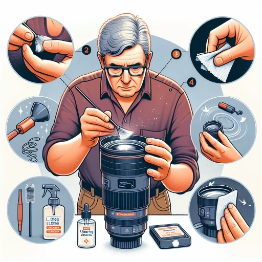 how to clean camera lens