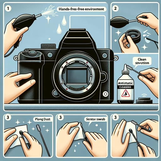 how to clean camera sensor