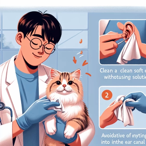 how to clean cat ears without solution