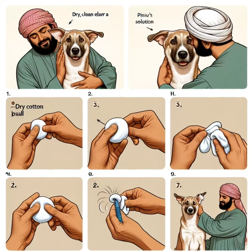 how to clean dogs ears without solution
