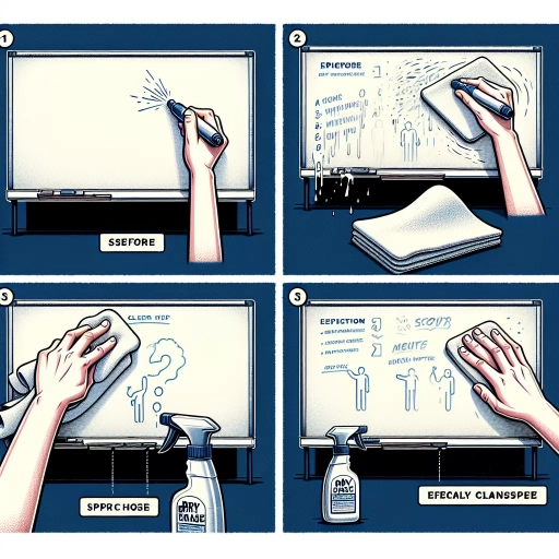 how to clean dry erase board