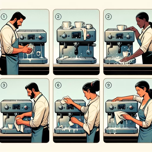 how to clean espresso machine