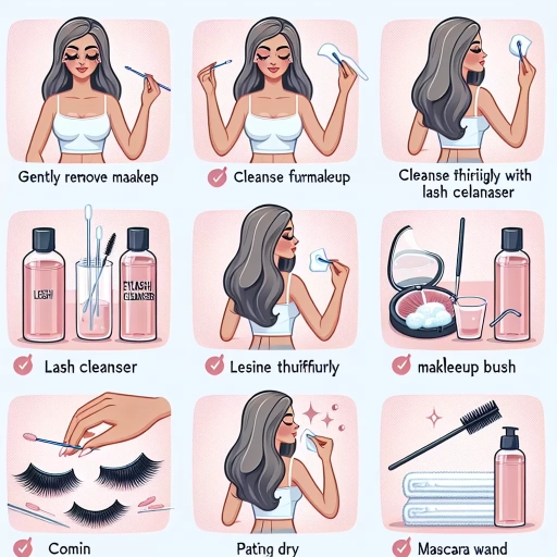 how to clean eyelash extensions