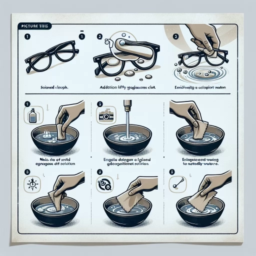 how to clean glasses cloth