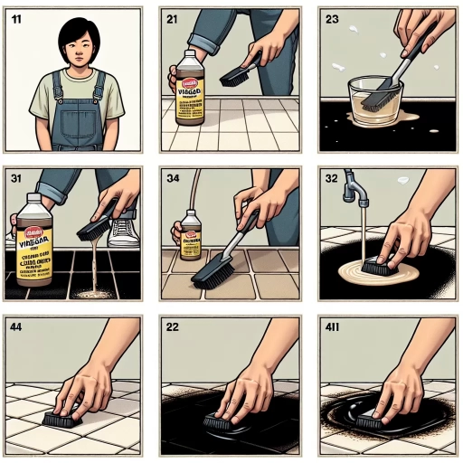 how to clean grout that has turned black
