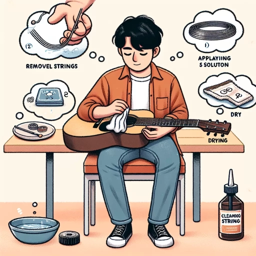 how to clean guitar strings