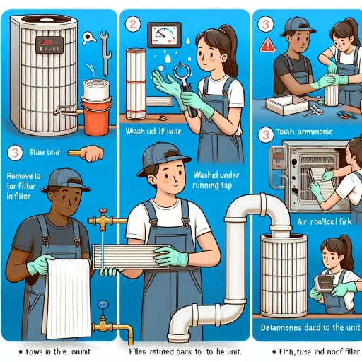 how to clean heat pump filter
