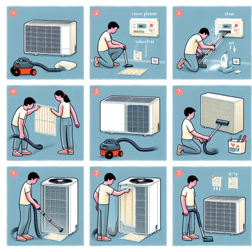 how to clean heat pump indoor unit
