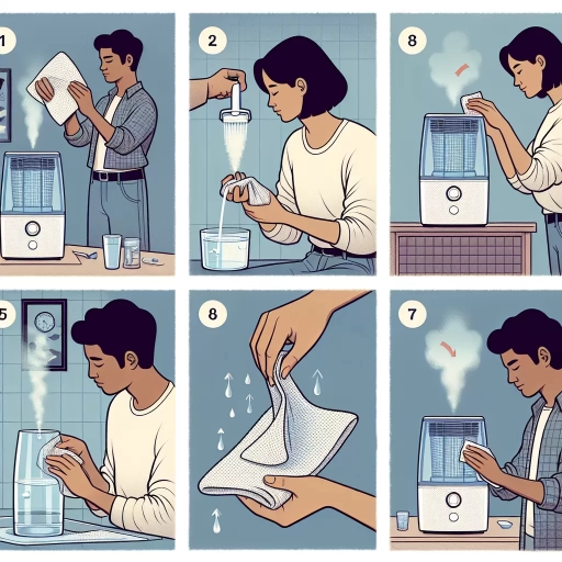 how to clean humidifier filter