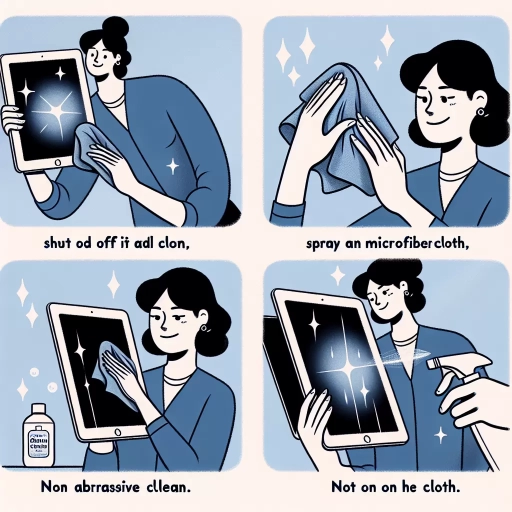 how to clean ipad screen